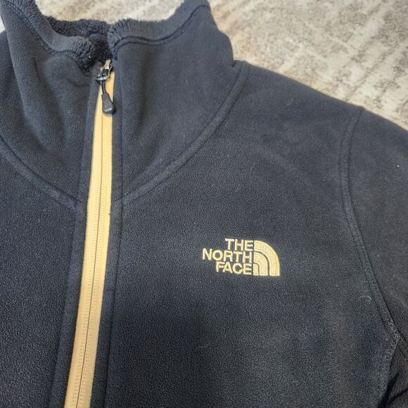 The North Face women's Morning Glory fleece jacket black gold UCF Saints size S - Picture 3 of 11